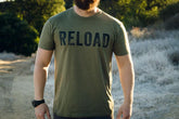 RELOAD Original Vintage Tee in Military Green